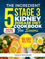 The 5 Ingredient Stage 3 Kidney Disease Diet Cookbook for Seniors: 105 Simple & Delicious Renal Recipes for the Elderly to Support Stage 3 Ckd and Eat Well Every Day Without Stress