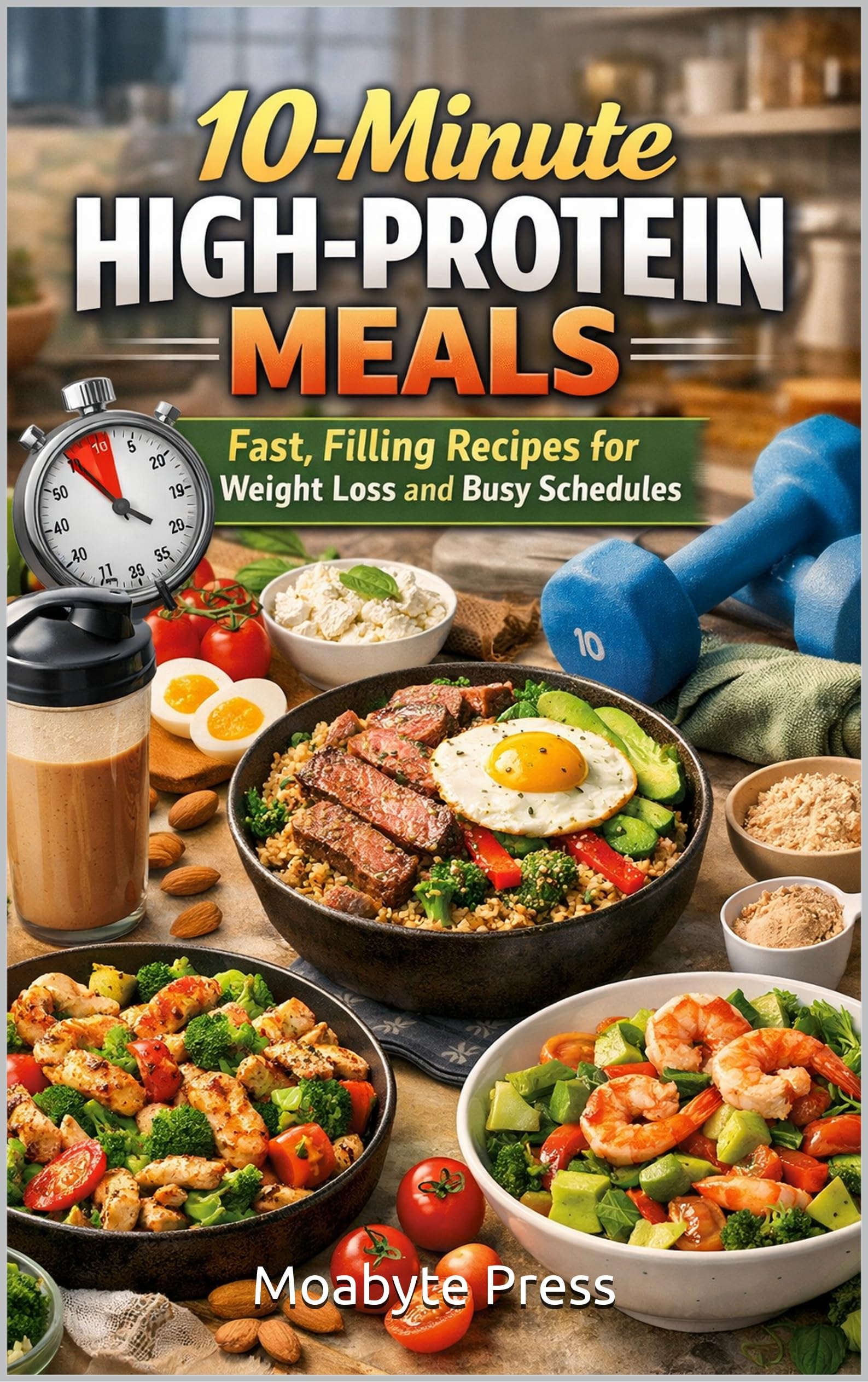 10-minute High-protein Meals: Fast, Filling Recipes for Weight Loss and Busy Schedules