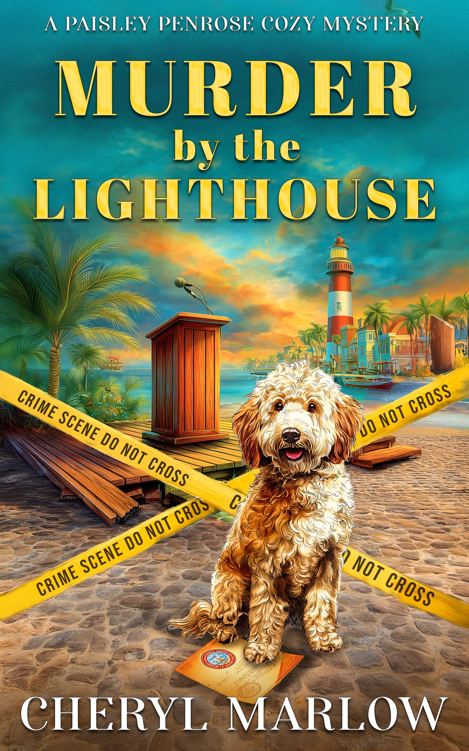 Murder by the Lighthouse: a Coastal Small Town Cozy Murder Mystery Paisley Penrose Cozy