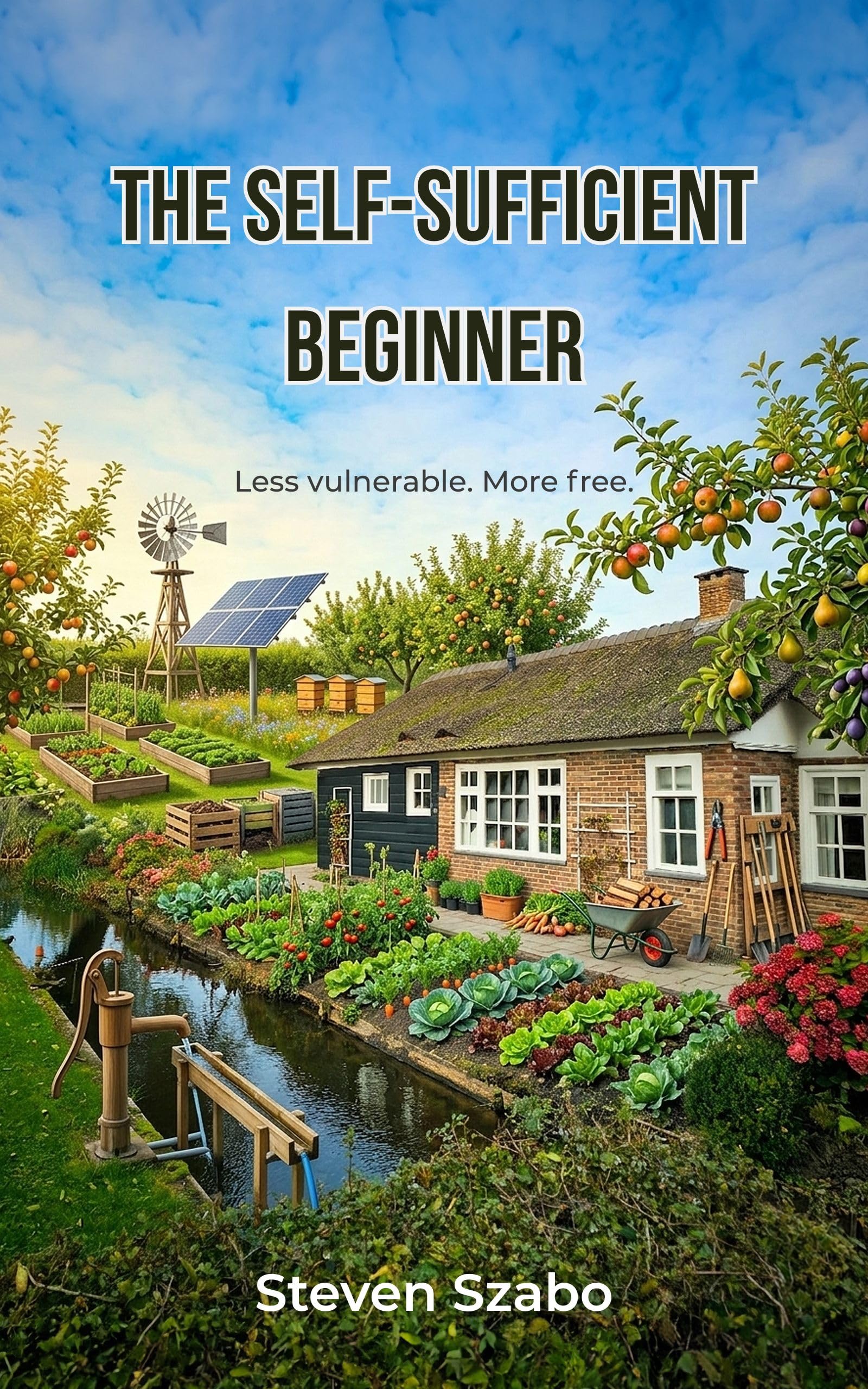 The Self-sufficient Beginner: a Beginner's Overview of Homesteading and Self-reliance: Water, Food, Energy, Animals, Off-grid Power, and the Skills to Start