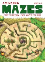 Amazing Mazes for Kids Ages 4-8: Awesome Hand-drawn Maze Book for Kids Activity Book for Ages