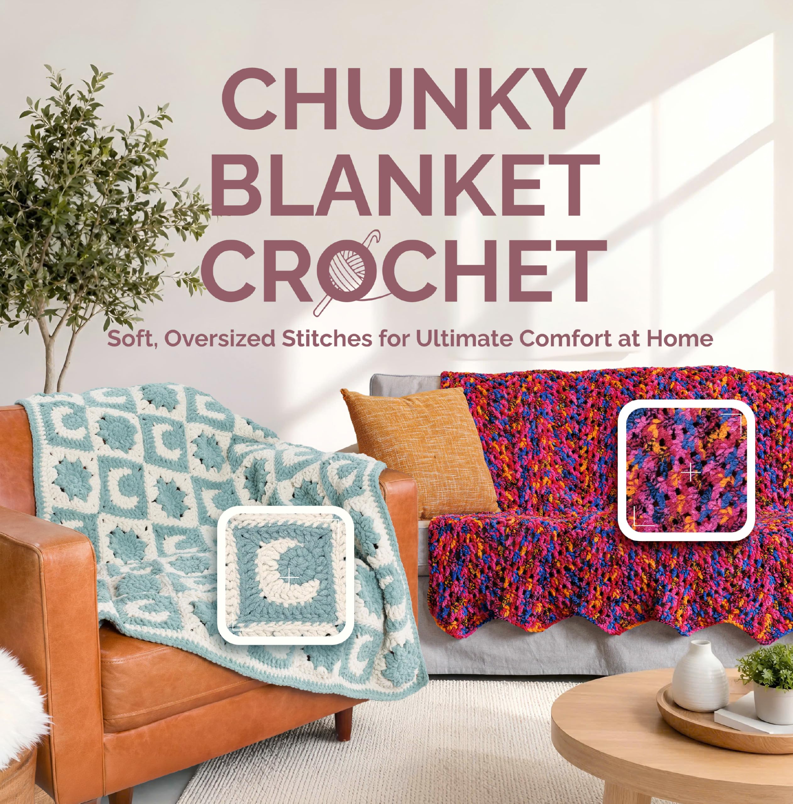 Chunky Blanket Crochet: Soft, Oversized Stitches for Ultimate Comfort at Home