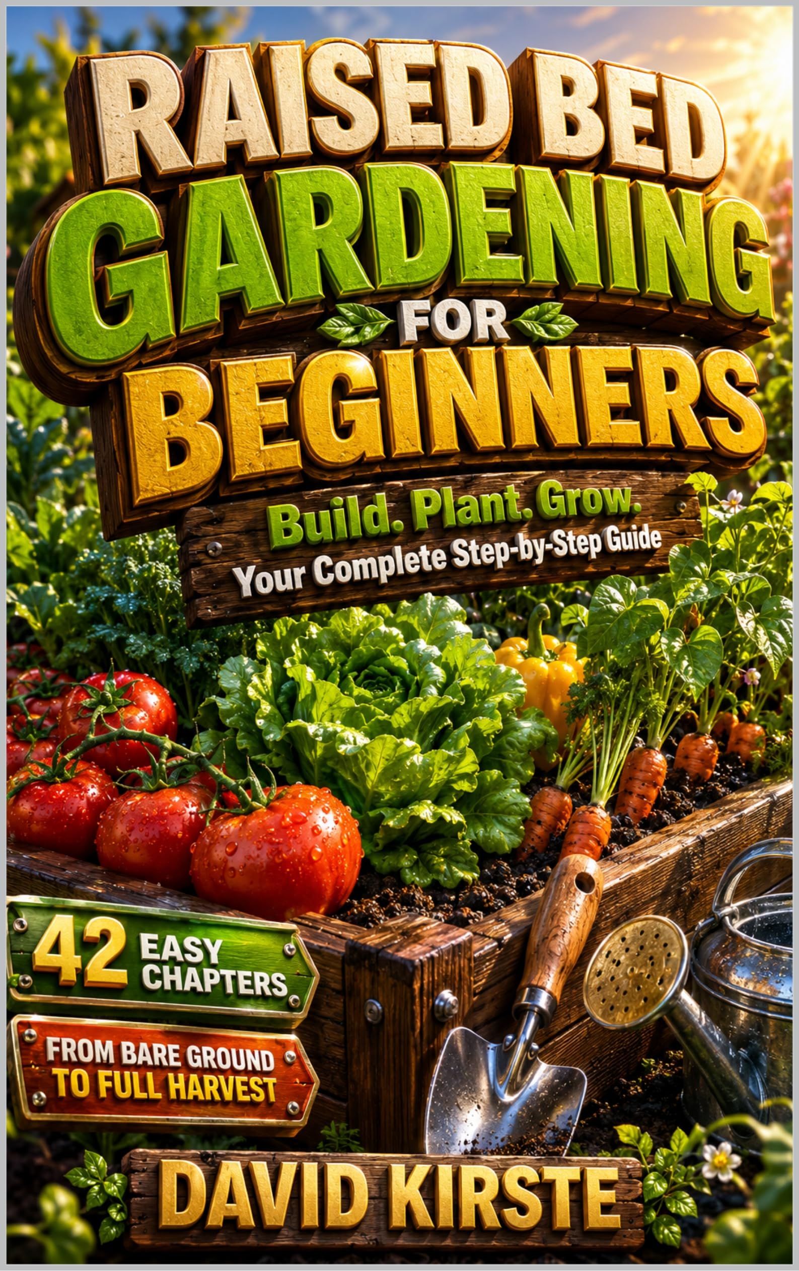 Raised Bed Gardening for Beginners: a Practical Step-by-step Guide to Building, Planting, and Growing Your Own Thriving Vegetable Garden