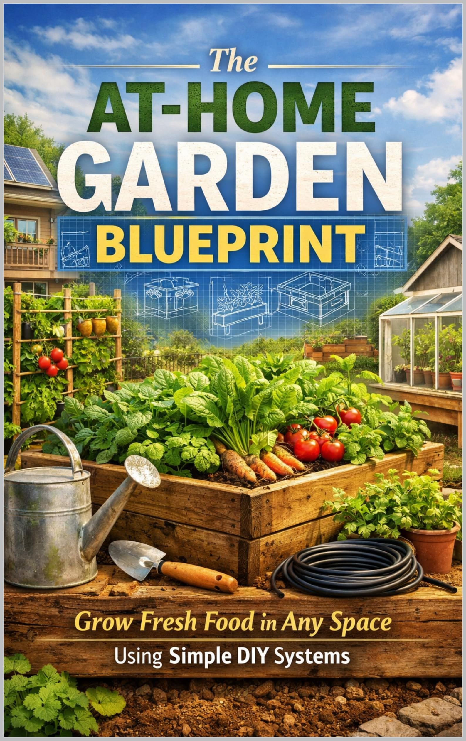 The At-home Garden Blueprint: Grow Fresh Food in Any Space Using Simple Diy Systems
