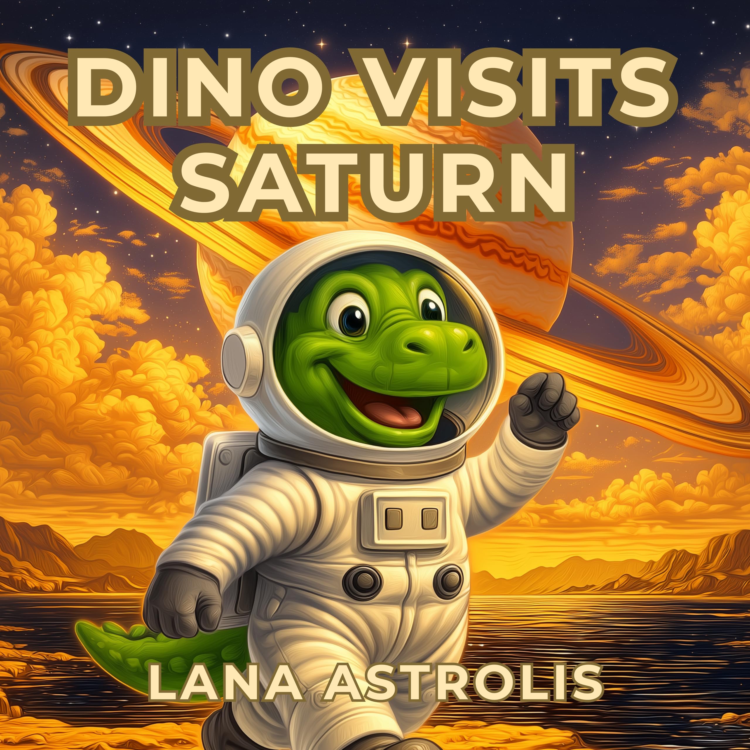 Dino Visits Saturn Explores