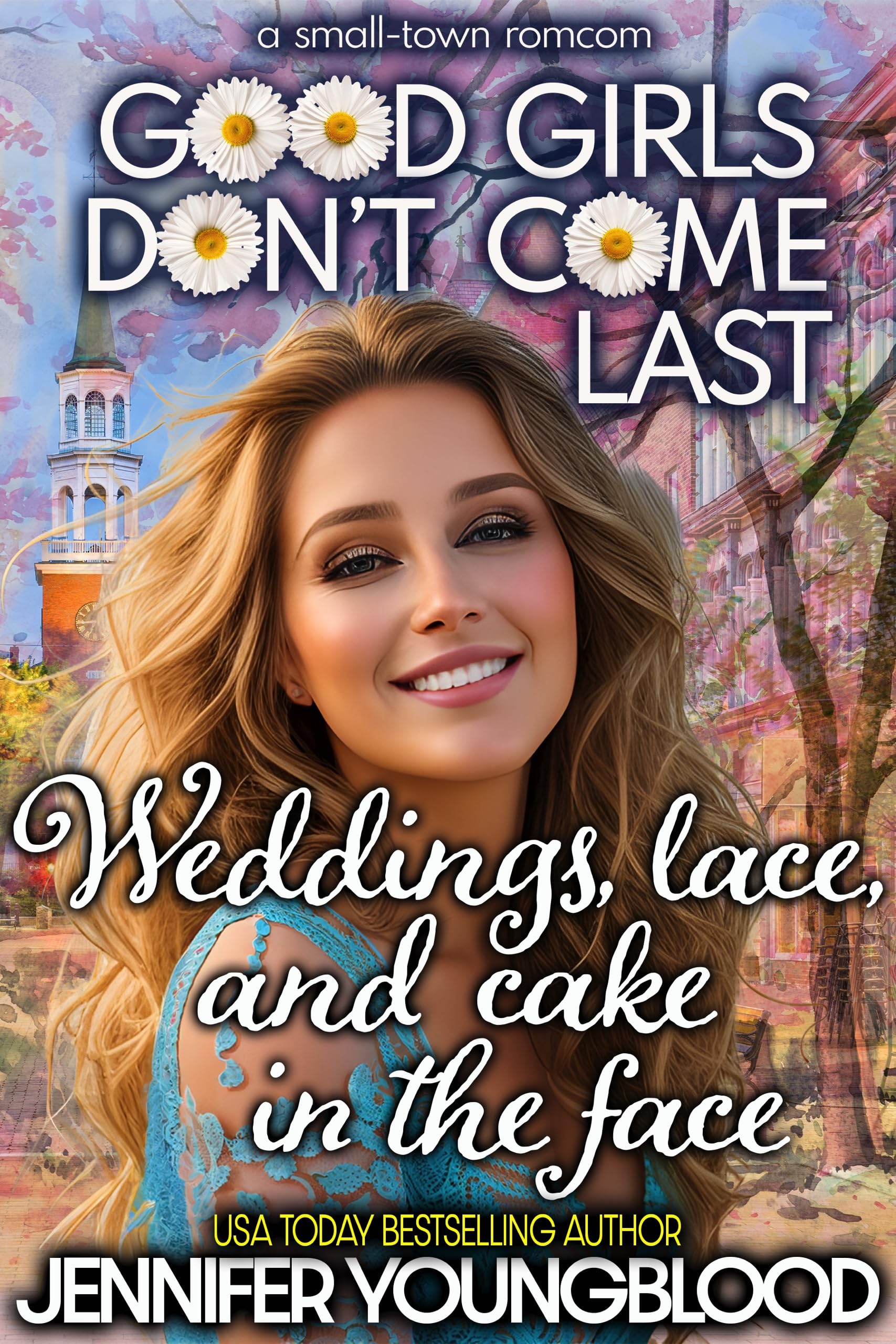 Weddings, Lace, and Cake in the Face Girls Don't Come
