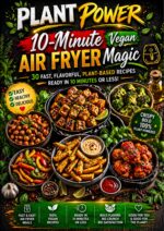 Plant Power: 10-minute Vegan Air Fryer Magic: 30 Quick, Crispy, Flavor-packed Plant-based Recipes + Bonus Dips Power Series – Easy Vegan Cooking for Every