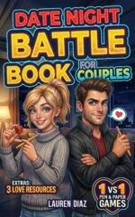 Date Night Battle Book for Couples: 50+ Fun Activities, Interactive Puzzles & Brain Games for Adults - Turn Any Night Into an Unforgettable Stay at Home Date Night - Perfect Gift for Him & Her