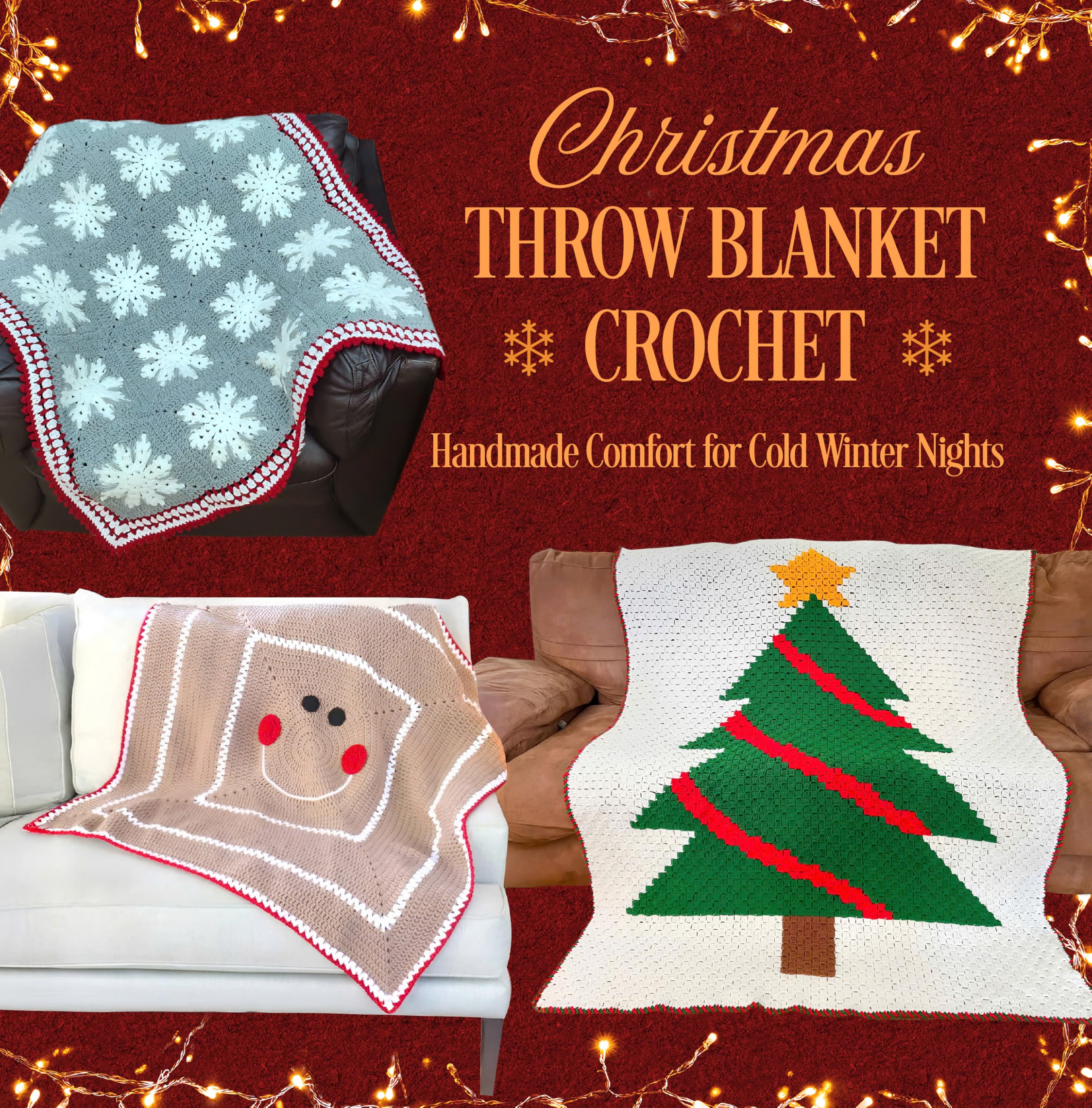 Christmas Throw Blanket Crochet: Handmade Comfort for Cold Winter Nights