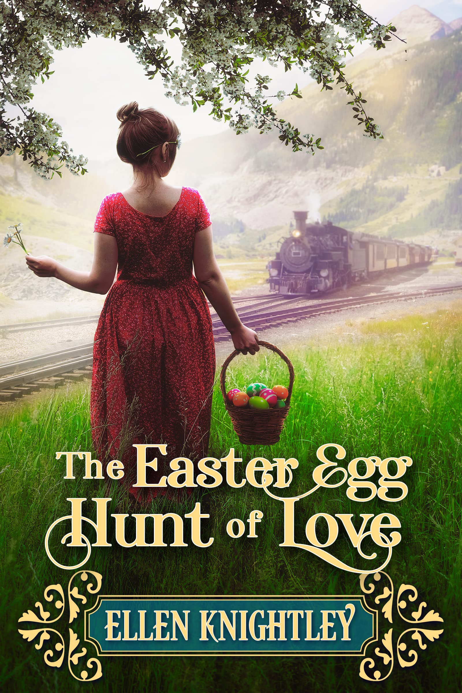 The Easter Egg Hunt of Love: a Historical Western Romance Novel Hearts of The