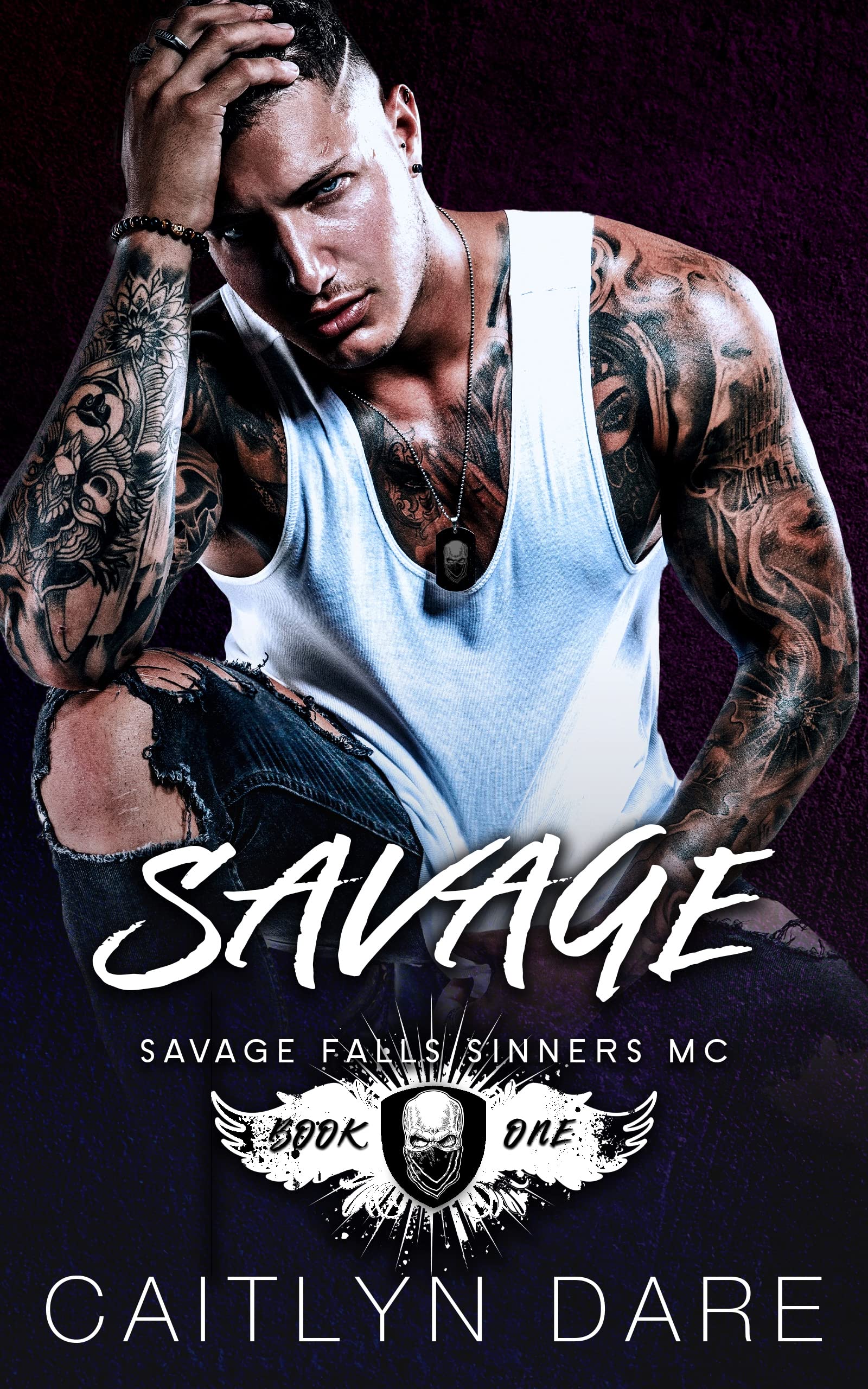 Savage: a Dark Enemies to Lovers Reverse Harem Romance Falls Sinners Mc Book