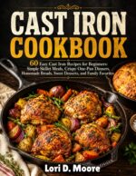 Cast Iron Cookbook: 60 Easy Cast Iron Recipes for Beginners: Simple Skillet Meals, Crispy One-pan Dinners, Homemade Breads, Sweet Desserts, and Family Favorites