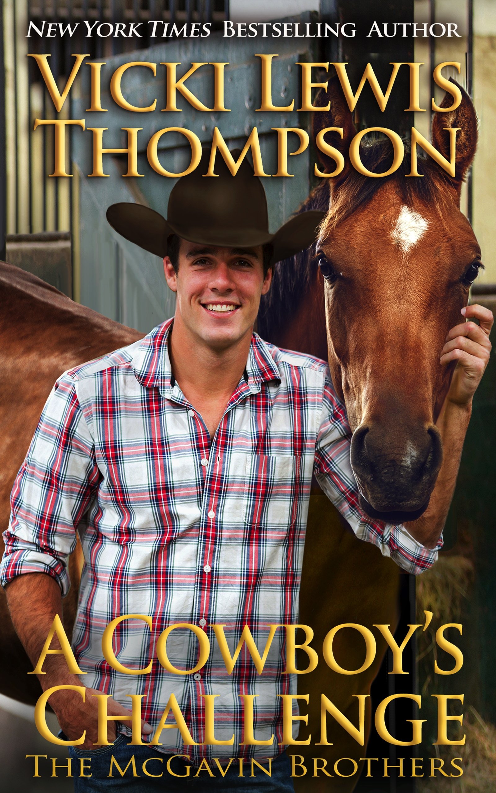 A Cowboy's Challenge: Sister's Best Friend Western Romance Mcgavin Brothers Book