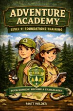 Adventure Academy: Outdoor Survival Missions for Kids : Level 1: Foundations Training — 27 Hands-on Challenges to Master Fire, Shelter, Water, ... Academy Outdoor Survivor Missions For