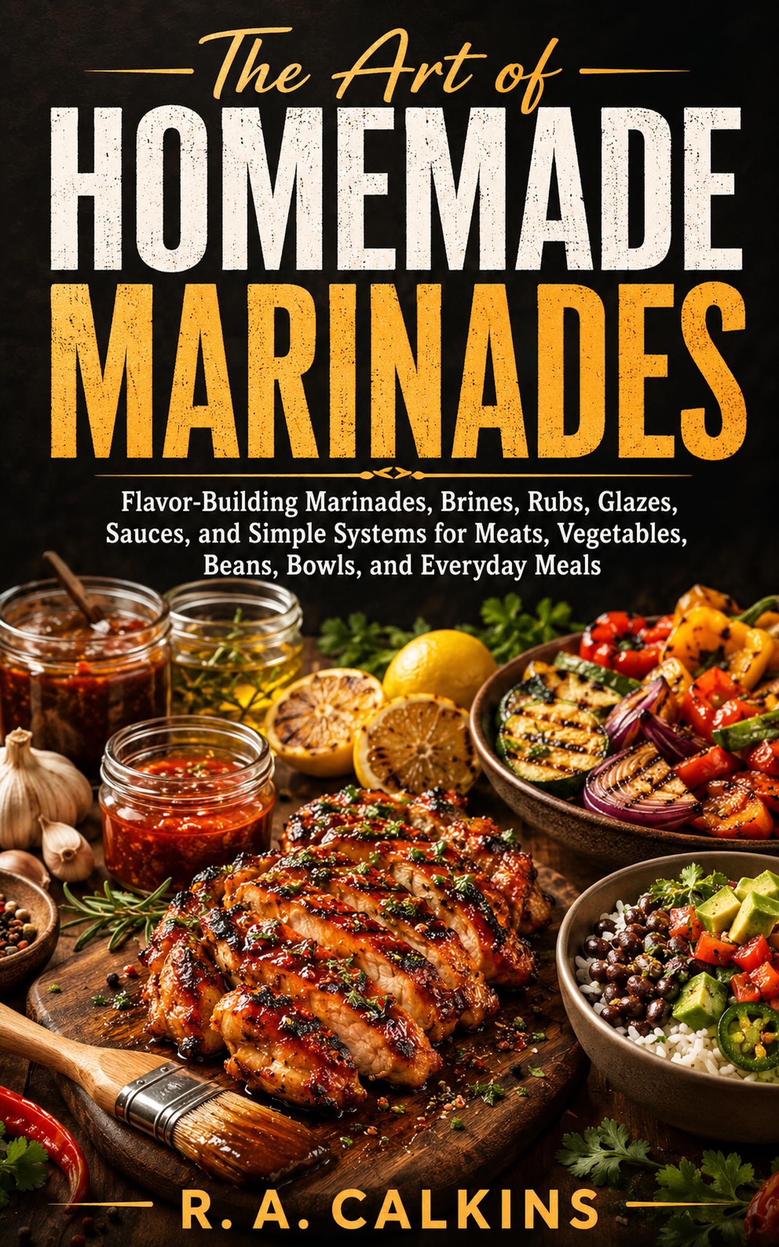 The Art of Homemade Marinades: Flavor-building Marinades, Brines, Rubs, Glazes, Sauces, and Simple Systems for Meats, Vegetables, Beans, Bowls, and Everyday Meals