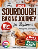 Sourdough Baking Journey for Beginners: the Complete Guide to Homemade Sourdough With 85+ Easy Recipes and Full-color Photos for Bread, Pizza, and More