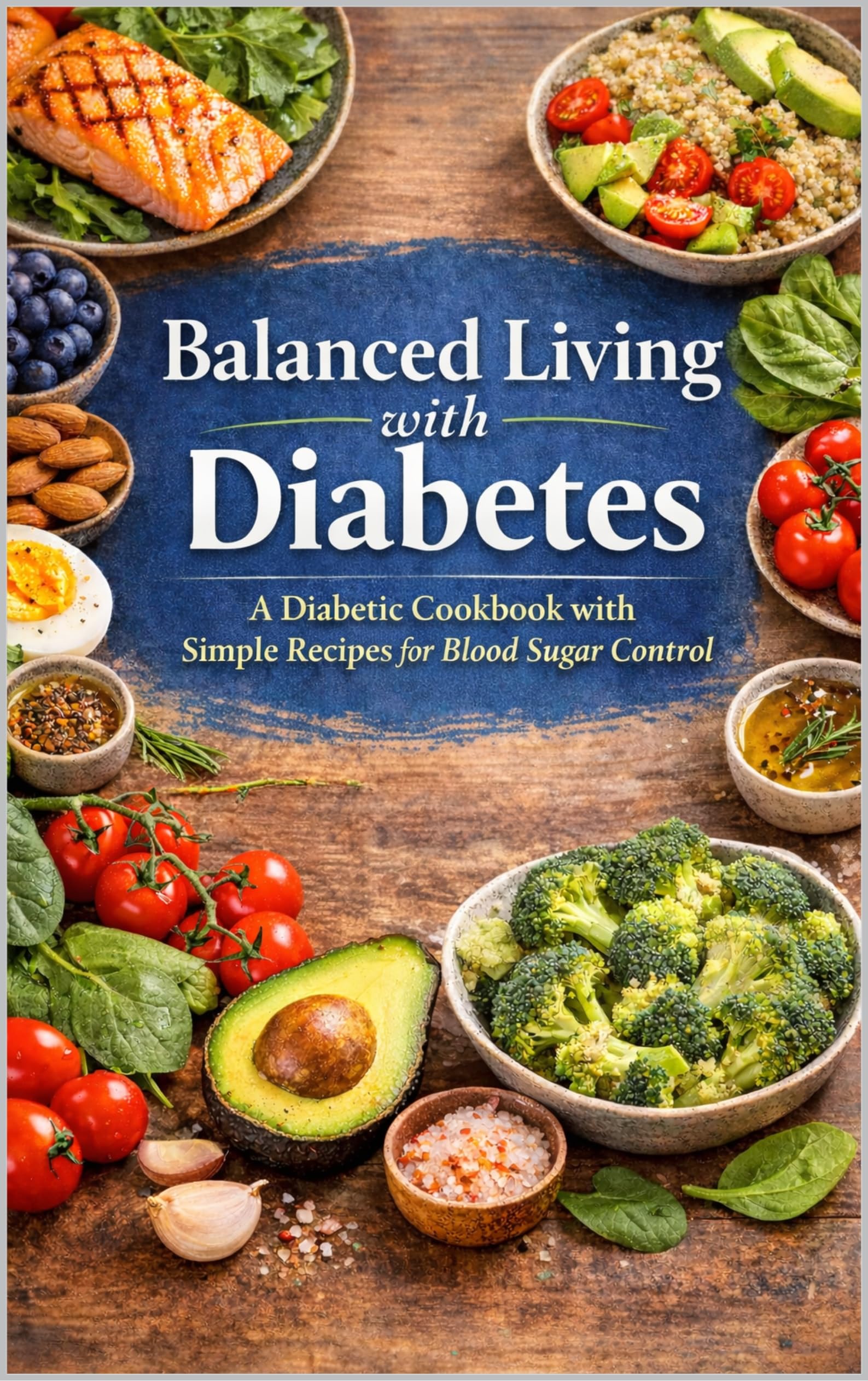 Balanced Living With Diabetes: a Diabetic Cookbook With Simple Recipes for Blood Sugar Control