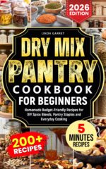 Dry Mix Pantry Cookbook for Beginners: 200 Homemade Budget-friendly Recipes for Diy Spice Blends, Pantry Staples, and Everyday Cooking