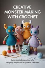 Creative Monster Making With Crochet : Customizable Body Patterns for Designing Playful and Imaginative Creatures