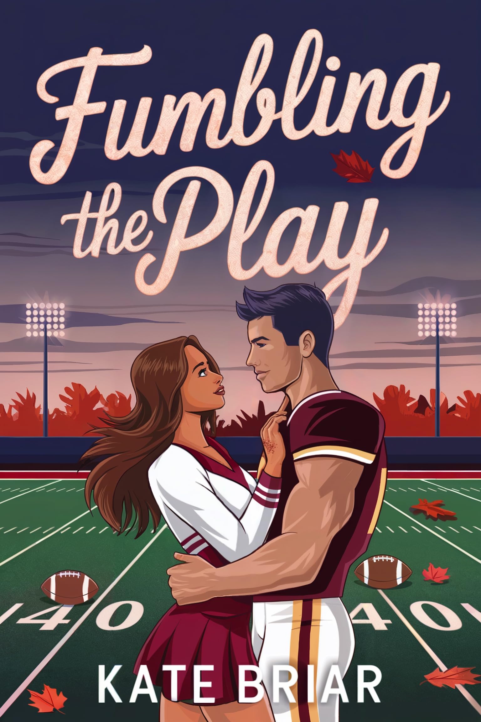 Fumbling the Play: a Young Adult Fall Football Romance the Rival Lights Book
