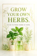 Grow Your Own Herbs.: Guide to Fresh Herbs at Home. Home Grower’s Guide Book