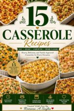 15 Homemade Casserole Recipes: Homemade Casseroles That You Can Make Quick and Easy Step by Step to Prepare at Home for the First Time.