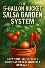 The 5-gallon Bucket Salsa Garden System: Grow Tomatoes, Peppers & Onions Anywhere Without a Backyard Container Gardening for Small Spaces &