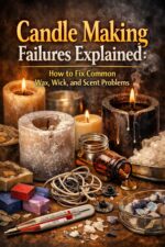 Candle Making Failures Explained: How to Fix Common Wax, Wick, and Scent Problems