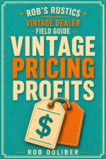 Vintage Pricing Profits Rustics Vintage Dealer Field Guides Book