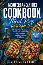 Mediterranean Meal Prep Cookbook for Weight Loss: 150+ High-protein Recipes and a 28-day Plan to Save Time, Stay Consistent, and Burn Fat Without Strict Dieting