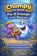 Chompy the Shark: Fix-it Friends to the Rescue!: 8 Silly Stories That Teach Confidence Sharing and Caring Bird Reader Book