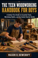 The Teen Woodworking Handbook for Boys: a Safety-first Guide to Essential Tools, Workshop Habits, and Six Useful Starter Builds