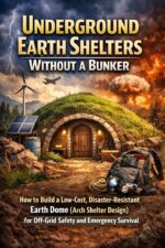 Underground Earth Shelters Without a Bunker: How to Build a Low-cost, Disaster-resistant Earth Dome Shelter for Off-grid Safety and Emergency Survival