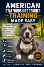 American Staffordshire Terrier Training Made Easy: Stop Pulling, Jumping, Barking, Biting, and Stubborn Behavior With a Simple Step-by-step System for Raising a Calm, Obedient Dog