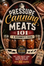 Pressure Canning Meats 101: a Beginner's Guide to Safely Preserving Beef, Pork, Poultry, Game, Seafood, and Complete Meals: Step-by-step Methods for Preserving Meat and Broth With 100 Recipes