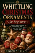 Whittling Christmas Ornaments for Beginners: Simple Holiday Projects, Patterns, Gift Ideas, and Cozy Wood Carving Fun