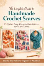 The Complete Guide to Handmade Crochet Scarves: 25 Stylish, Cozy, and Easy-to-make Patterns for All Skill Levels