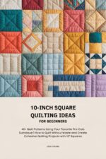 10-inch Square Quilting Ideas for Beginners: 40+ Quilt Patterns Using Your Favorite Pre-cuts How to Quilt Without Waste and Create Cohesive Quilting Projects With 10" Squares