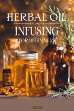 Herbal Oil Infusing for Beginners: Step-by-step Guide for Natural Skin Care, Hair Growth, and Stress Relief With Easy-to-make Infused Oils