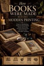 How Books Were Made Before Modern Printing: Forgotten Bookbinding, Handmade Papermaking, Natural Ink Recipes, Illuminated Manuscripts, and Ancient Book Preservation Techniques