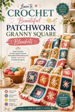 Learn to Crochet Beautiful Patchwork Granny Square Blankets: Quilt-inspired Granny Square Throws, Decorative Home Décor, and Stylish Handmade Crochet Projects