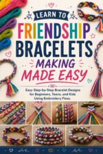 Learn to Friendship Bracelets Making Made Easy: Easy Step-by-step Bracelet Designs for Beginners, Teens, and Kids Using Embroidery Floss