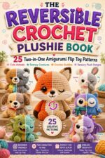 The Reversible Crochet Plushie Book: 25 Two-in-one Amigurumi Flip Toy Patterns: Cute Animals, Fantasy Creatures, Emotion Buddies, Sensory Plush Designs