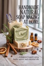 Handmade Natural Soap Making at Home: a Beginner’s Guide Using Herbs, Spices, and Essential Oils
