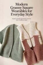 Modern Granny Square Wearables for Everyday Style: Stylish Crochet Garments You’ll Love to Make and Wear