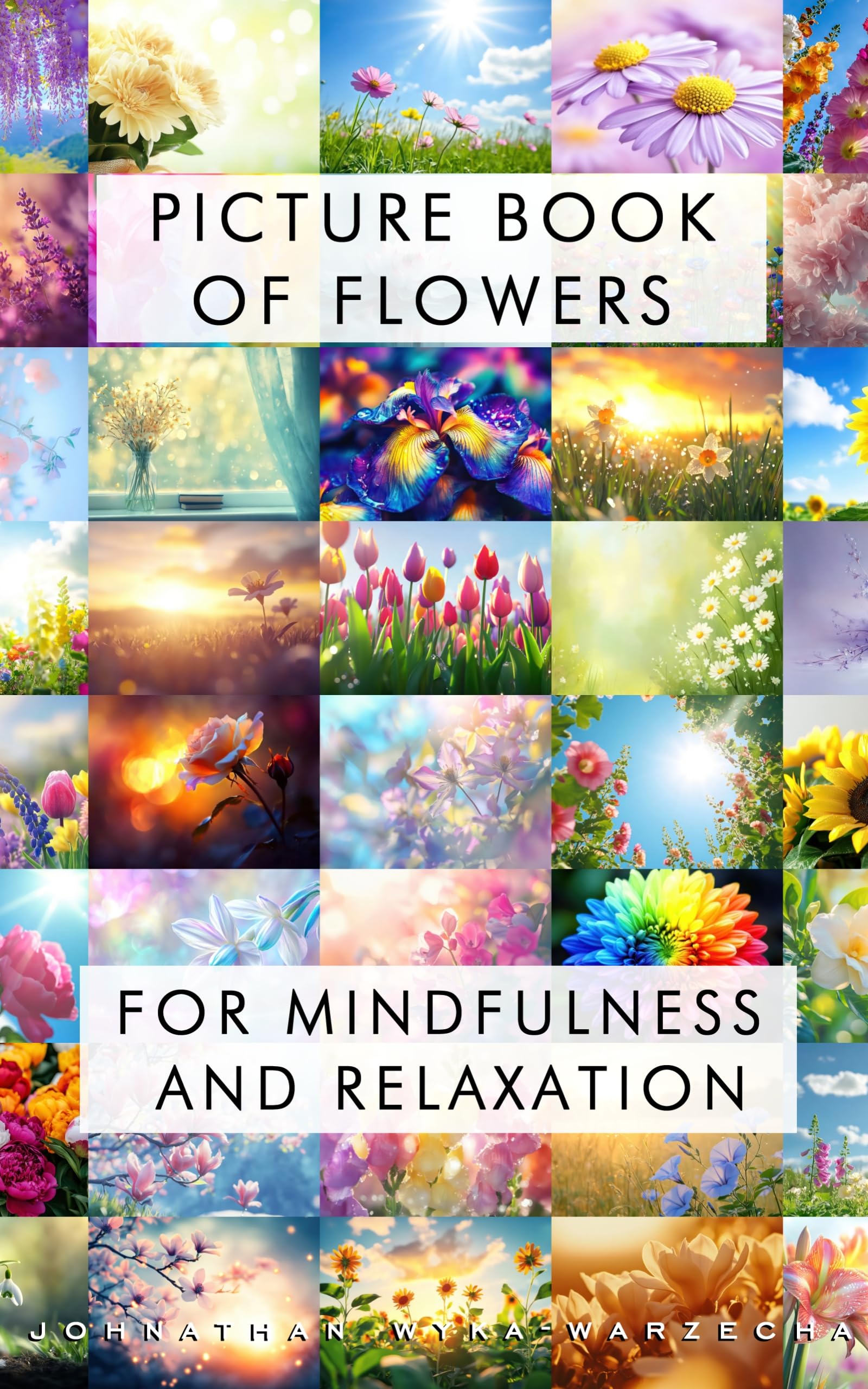 Picture Book of Flowers for Mindfulness and Relaxation: 100 Pages of Beautiful Pictures of Flowers in Bloom Decor & Relaxing Picture Books