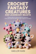 Crochet Fantasy Creatures and Legendary Beasts: 19 Easy Step-by-step Amigurumi Patterns From Cute Mythical Critters to Epic Magical Monsters