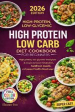 Super Easy High Protein Low Carb Diet Cookbook for Beginners: High-protein, Low-glycemic Meal Plans and Recipes to Boost Metabolism, Support Lean Muscle, and Improve Blood Sugar Control