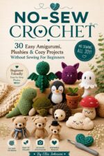 No-sew Crochet: 30 Easy Amigurumi, Plushies & Cozy Projects Without Sewing for Beginners