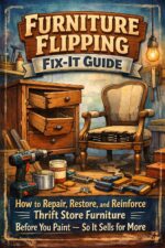 Furniture Flipping Fix-it Guide: How to Repair, Restore, and Reinforce Thrift Store Furniture Before You Paint — So It Sells for More